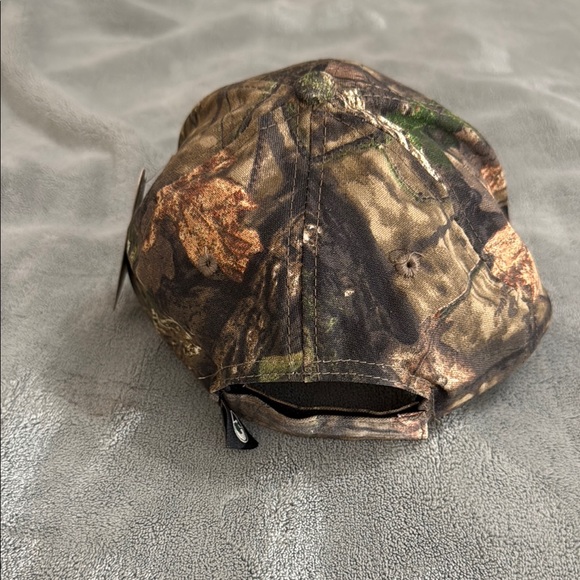 Mossy Oak Brown and Green Camouflage Hat - Picture 3 of 4